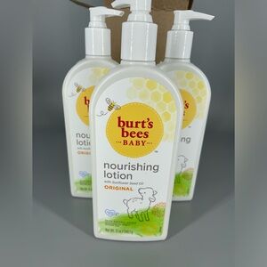 Burt’s Bees Baby Nourishing Lotion with Sunflower Seed Oil - Original - 3pk 12oz